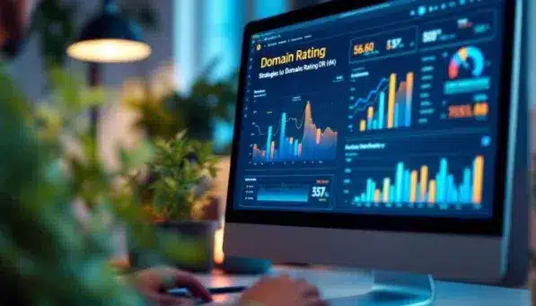 pantalla ordenador mostrando descripcion domain rating